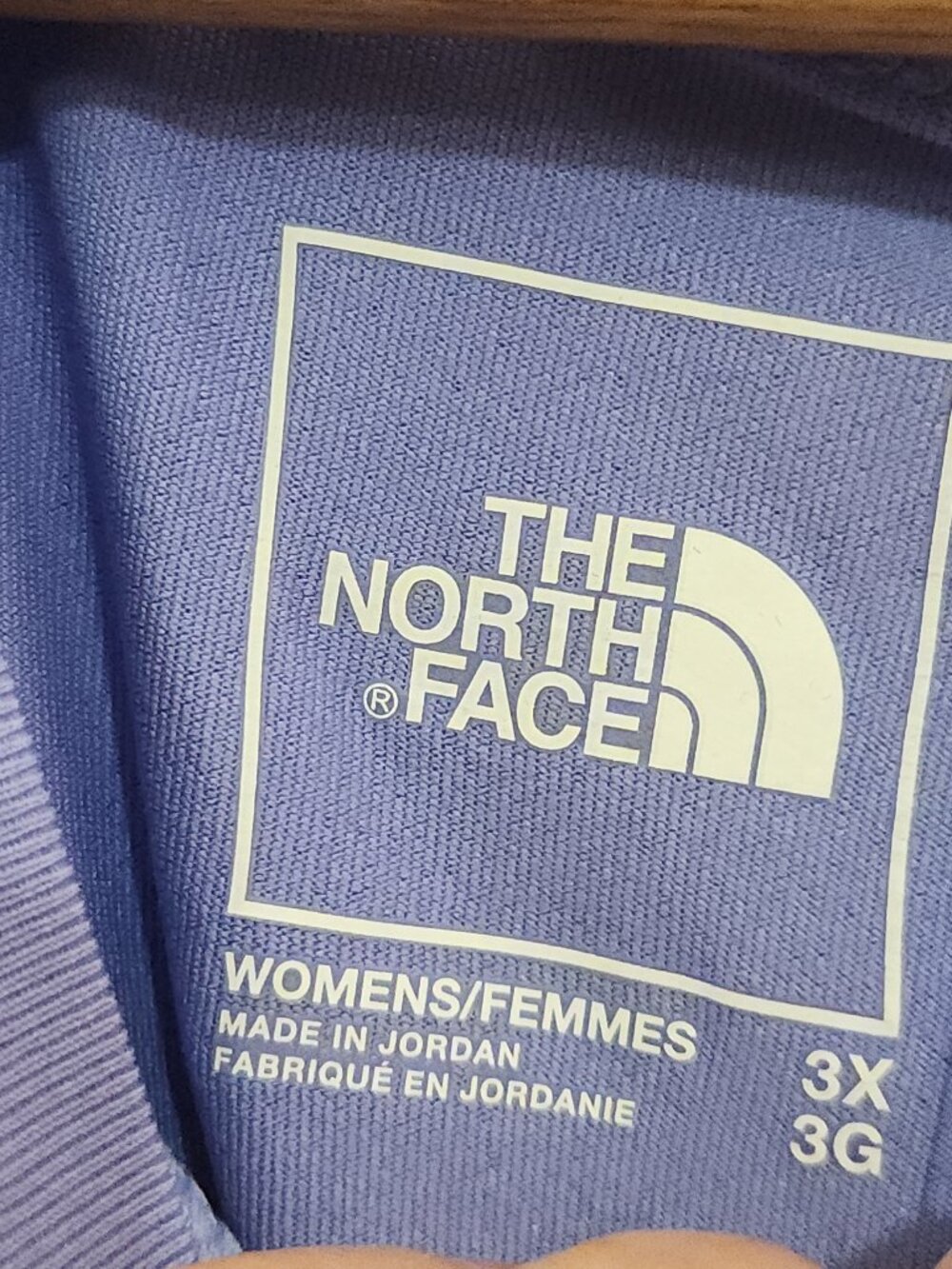 The North Face Women's Plus Size Periwinkle Long Sleeve Class V Top Size 3X NWT - Picture 12 of 16
